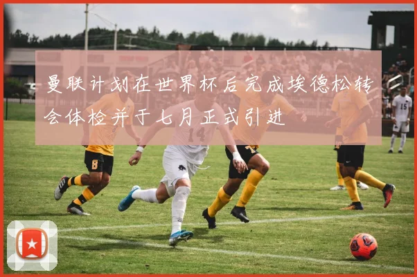曼联计划在世界杯后完成埃德松转会体检并于七月正式引进